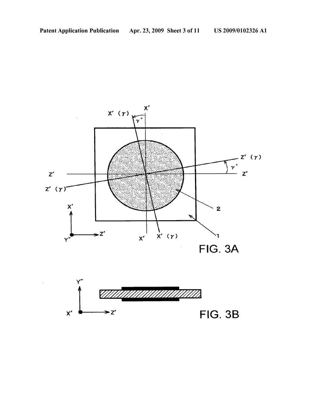 QUARTZ CRYSTAL ELEMENT MADE OF DOUBLE-ROTATION Y-CUT QUARTZ CRYSTAL PLATE - diagram, schematic, and image 04