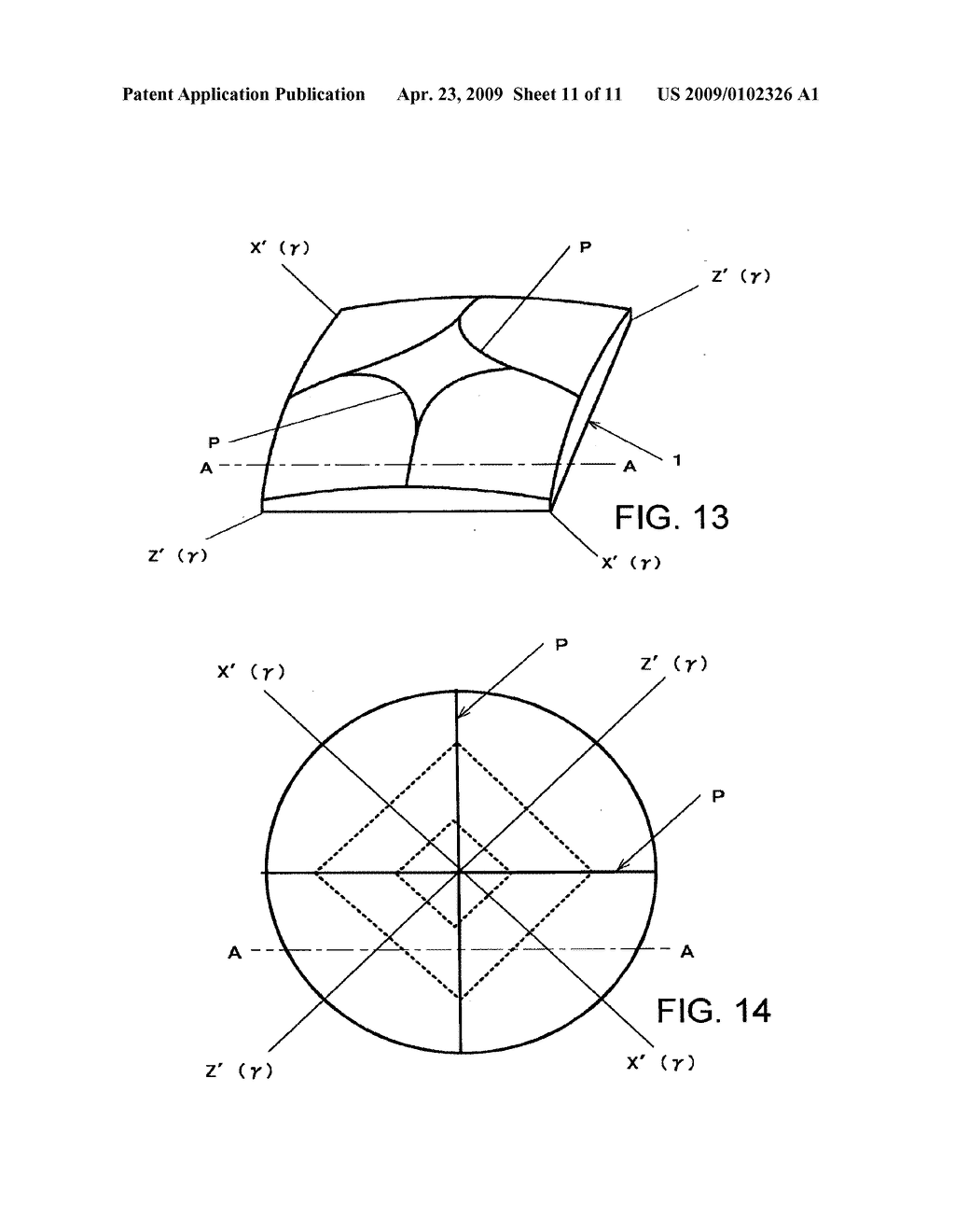 QUARTZ CRYSTAL ELEMENT MADE OF DOUBLE-ROTATION Y-CUT QUARTZ CRYSTAL PLATE - diagram, schematic, and image 12