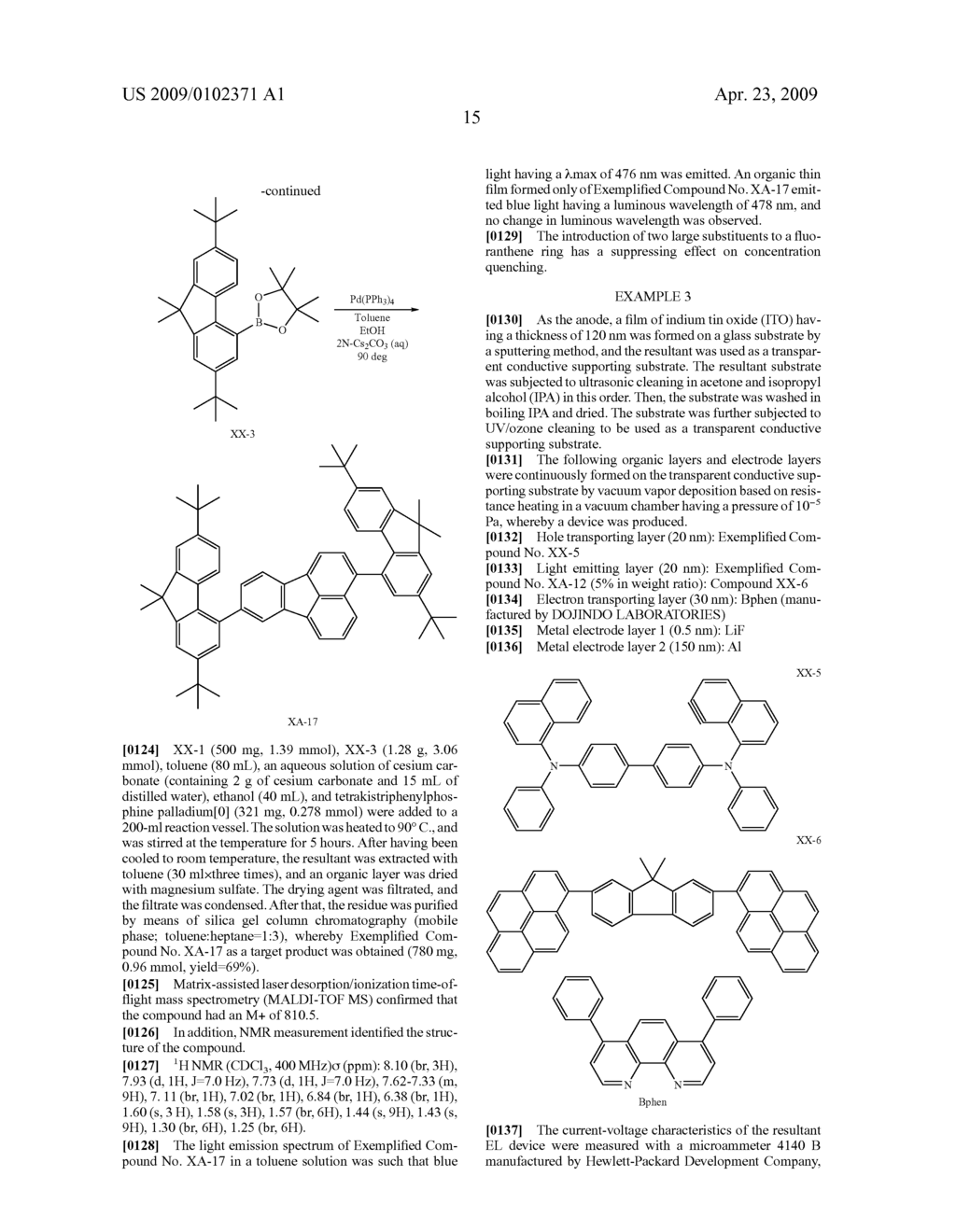 FLUORANTHENE DERIVATIVE AND ORGANIC LIGHT EMITTING DEVICE HAVING THE SAME - diagram, schematic, and image 19