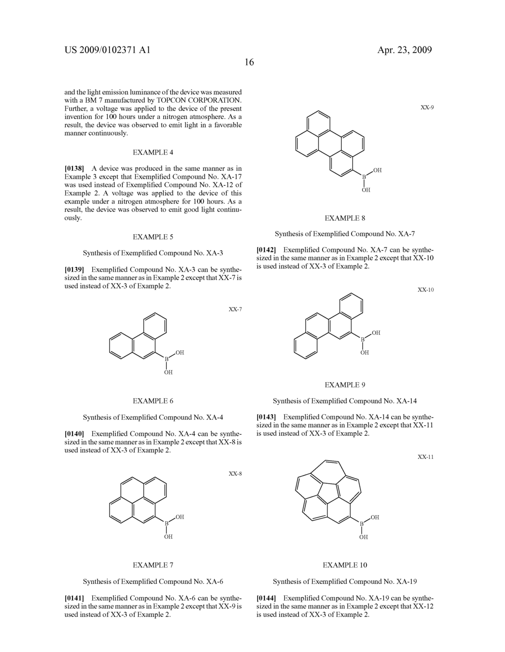 FLUORANTHENE DERIVATIVE AND ORGANIC LIGHT EMITTING DEVICE HAVING THE SAME - diagram, schematic, and image 20