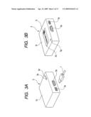 Portable-terminal holder and radio communication system diagram and image