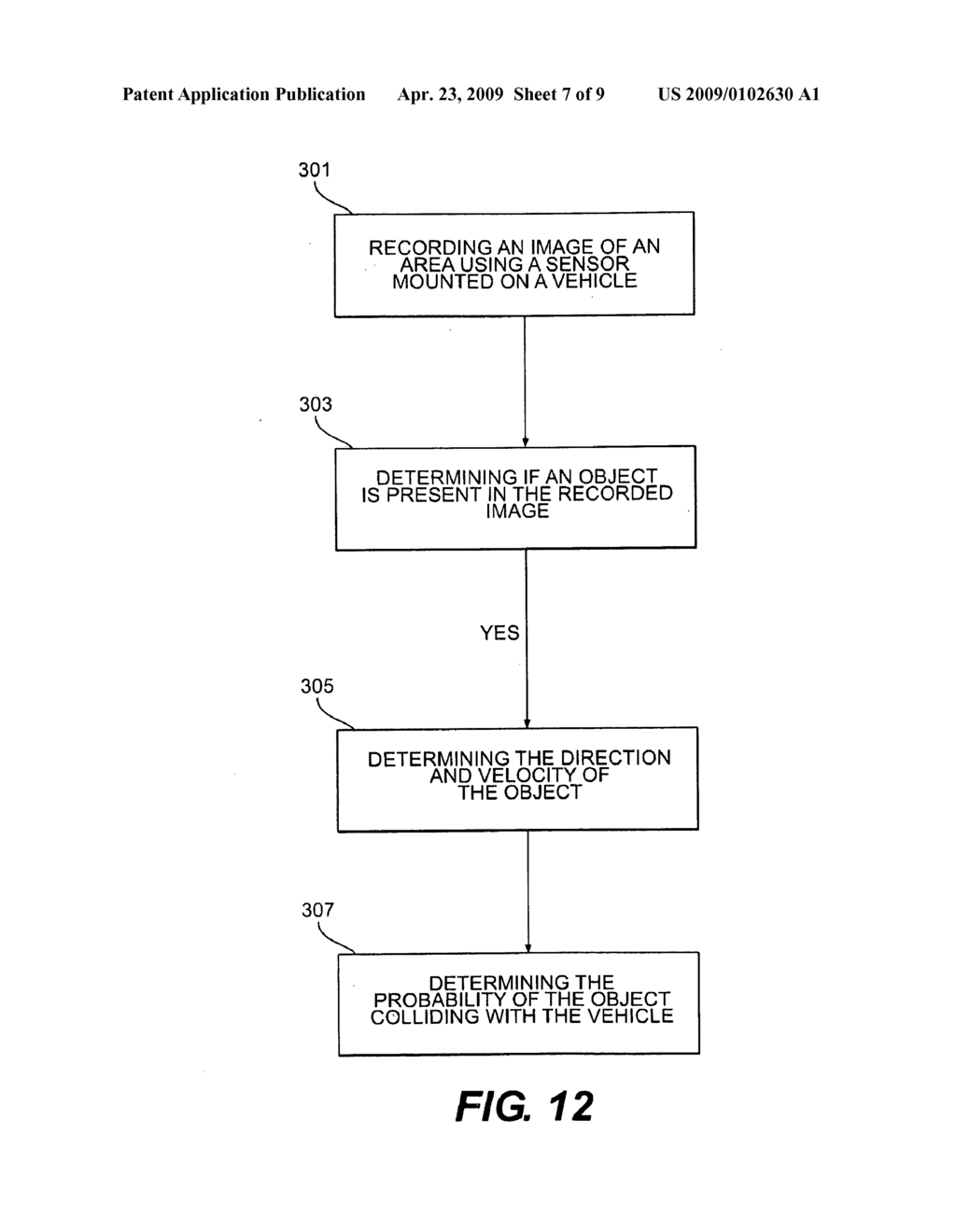 METHOD, COMPUTER PROGRAM AND DEVICE FOR DETERMINING THE RISK OF MIDAIR COLLISION - diagram, schematic, and image 08