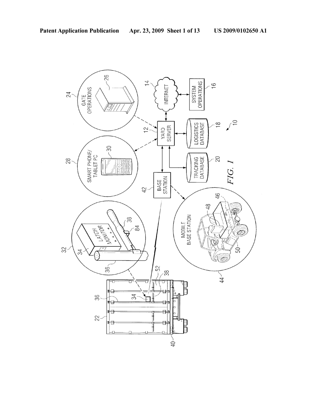 Method and Apparatus for Detecting Movement of a Shipping Container Latch - diagram, schematic, and image 02