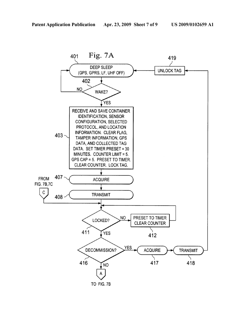 Method and Apparatus for Tracking and Monitoring Containers - diagram, schematic, and image 08