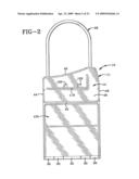 MERCHANDISE TAG WITH ALARMING FEATURES FOR SECURING TAG TO MERCHANDISE diagram and image