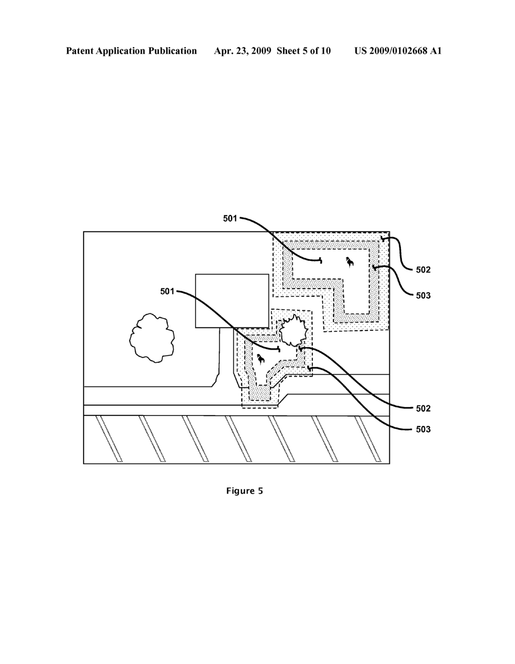 Traveling Invisible Electronic Containment Perimeter - Method and Apparatus - diagram, schematic, and image 06