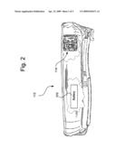 Low battery alert for an image reader diagram and image