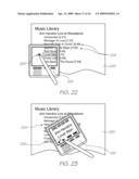 METHOD OF DISPLAYING HYPERLINKED INFORMATION USING MOBILE PHONE diagram and image