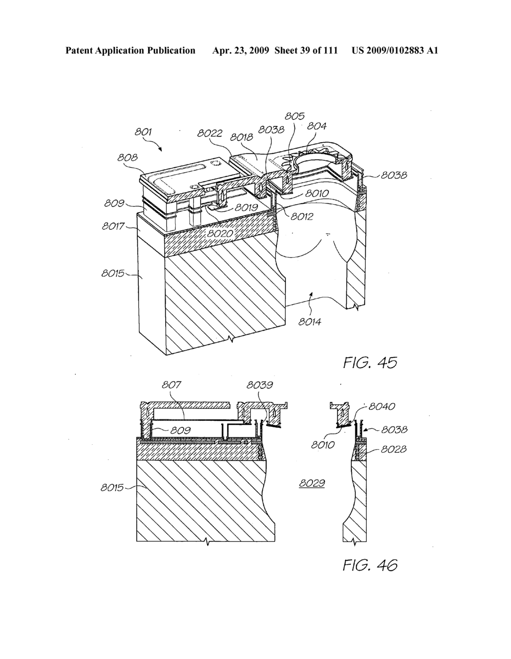 CRADLE UNIT WHICH ELECTROMAGNETICALLY OPERATES PRINTHEAD CAPPER - diagram, schematic, and image 40