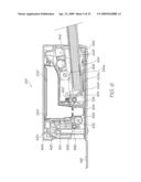 SYSTEM FOR PIVOTED CONNECTION OF CRADLE UNIT AND PRINTHEAD CARTRIDGE diagram and image