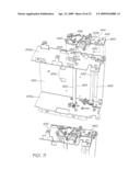 SYSTEM FOR PIVOTED CONNECTION OF CRADLE UNIT AND PRINTHEAD CARTRIDGE diagram and image