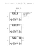 Digital image processing apparatus capable of displaying color distribution chart and method of operating the same diagram and image