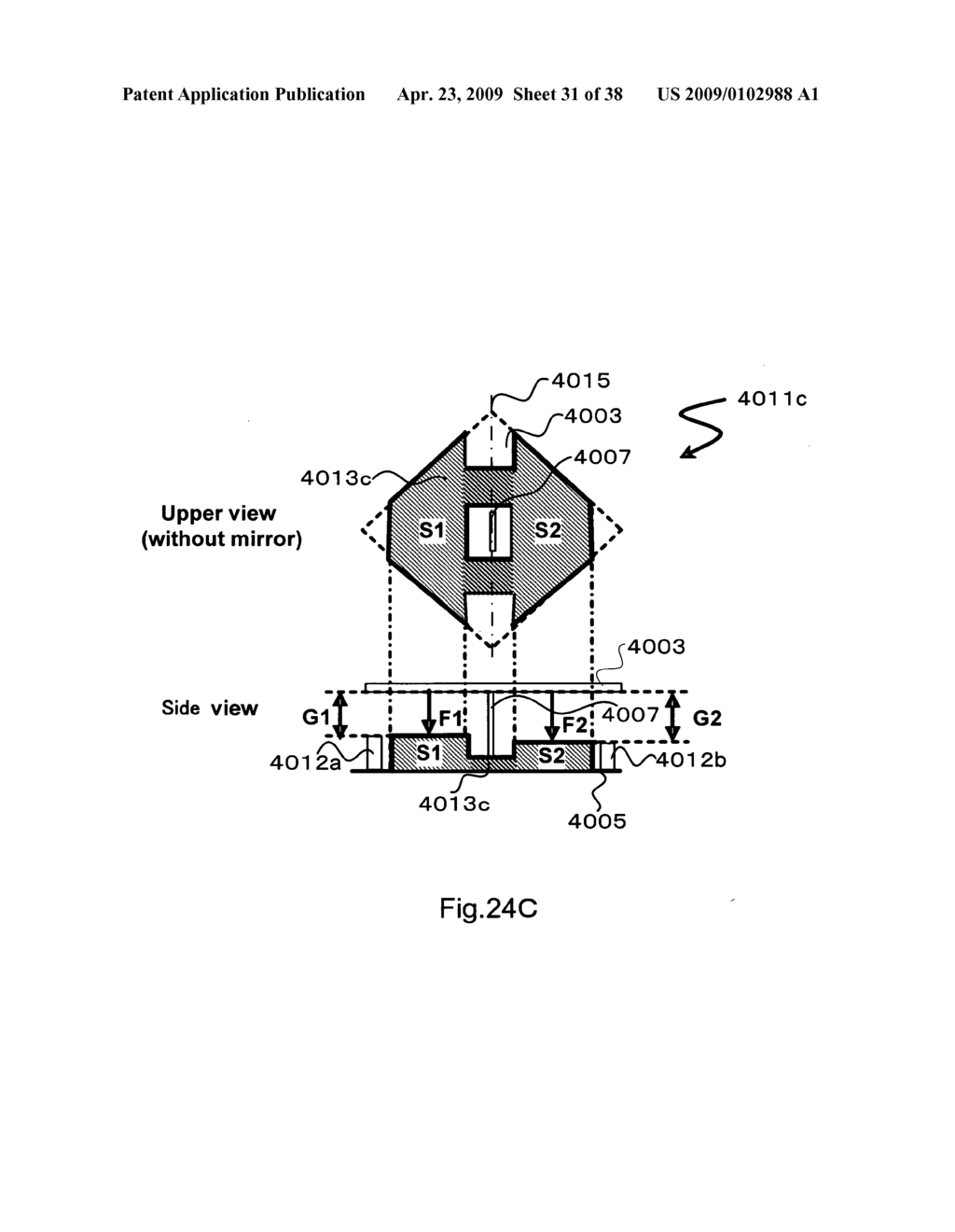 Projection device provided with semiconductor light source - diagram, schematic, and image 32