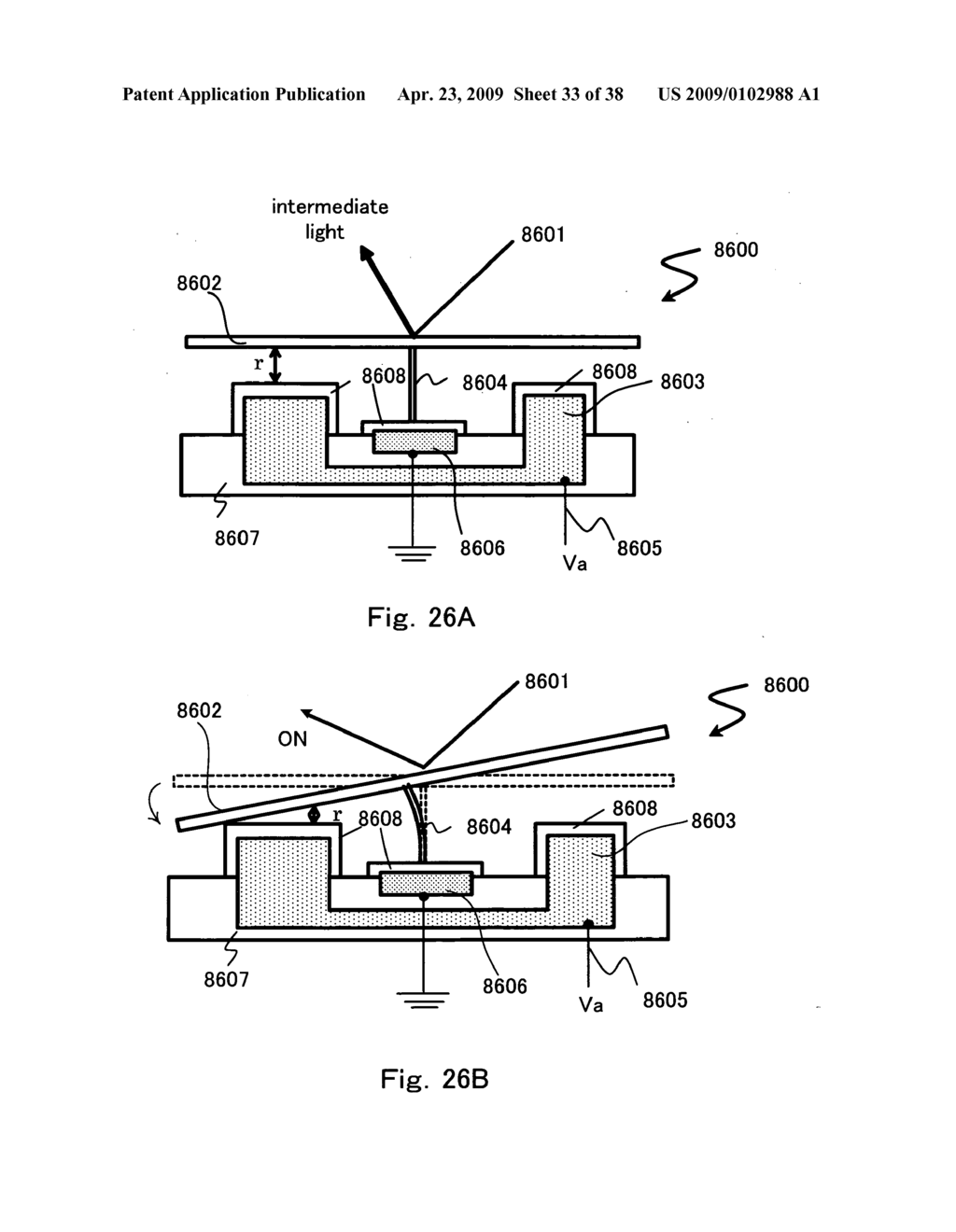 Projection device provided with semiconductor light source - diagram, schematic, and image 34