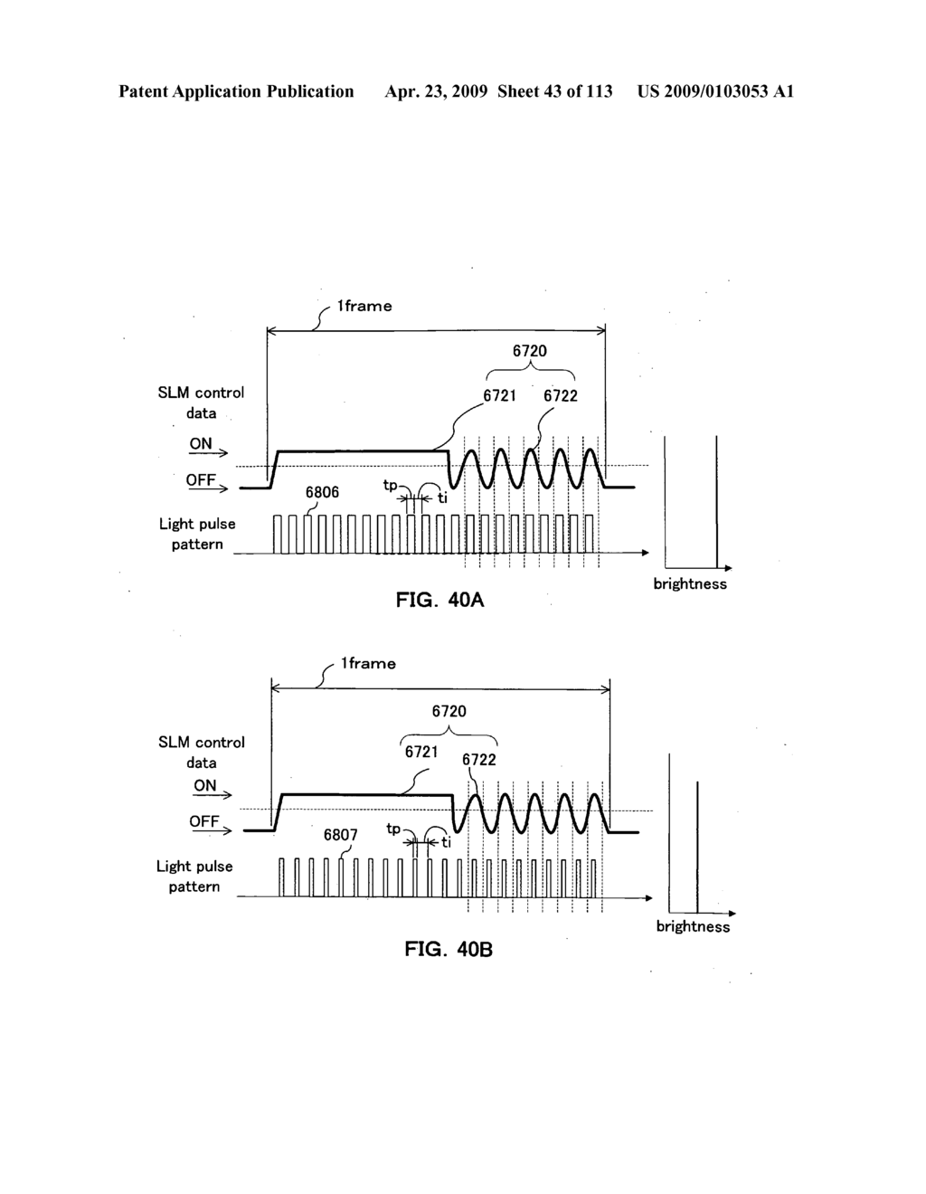 Projection apparatus comprising spatial light modulator - diagram, schematic, and image 44