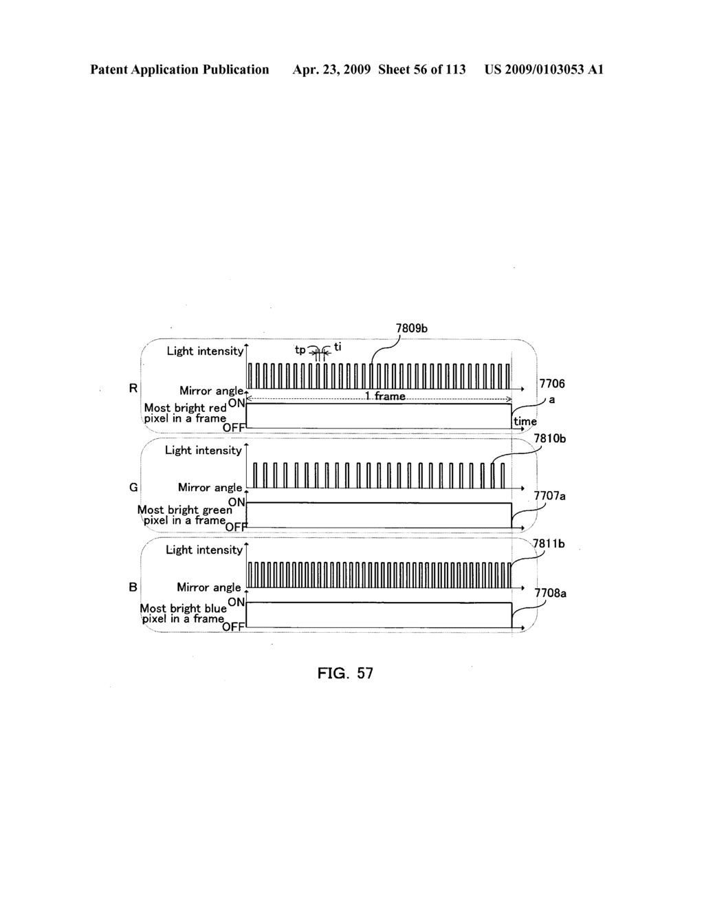 Projection apparatus comprising spatial light modulator - diagram, schematic, and image 57