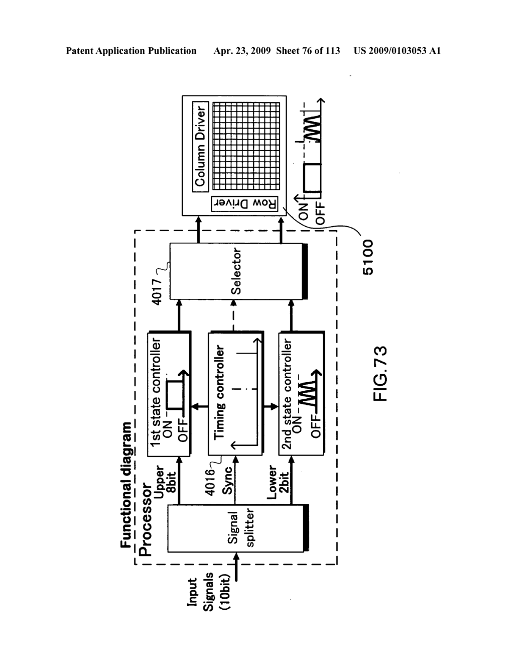 Projection apparatus comprising spatial light modulator - diagram, schematic, and image 77