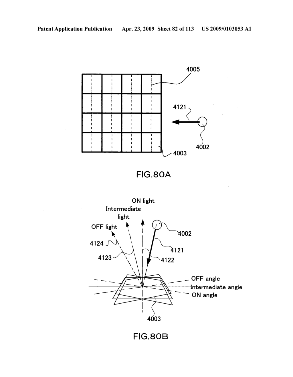 Projection apparatus comprising spatial light modulator - diagram, schematic, and image 83