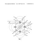 Common aperture holographic storage system with reduced noise diagram and image