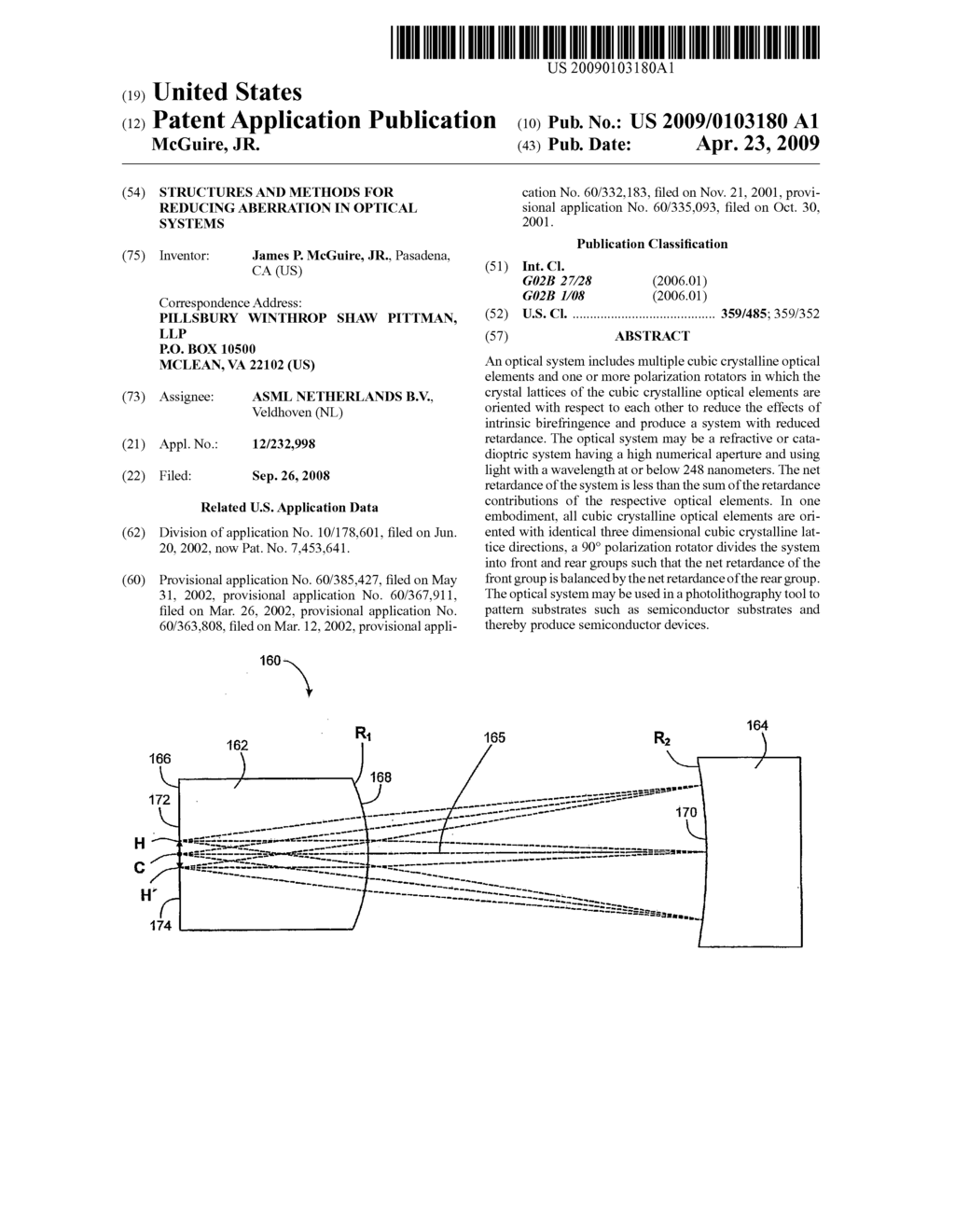 Structures and methods for reducing aberration in optical systems - diagram, schematic, and image 01