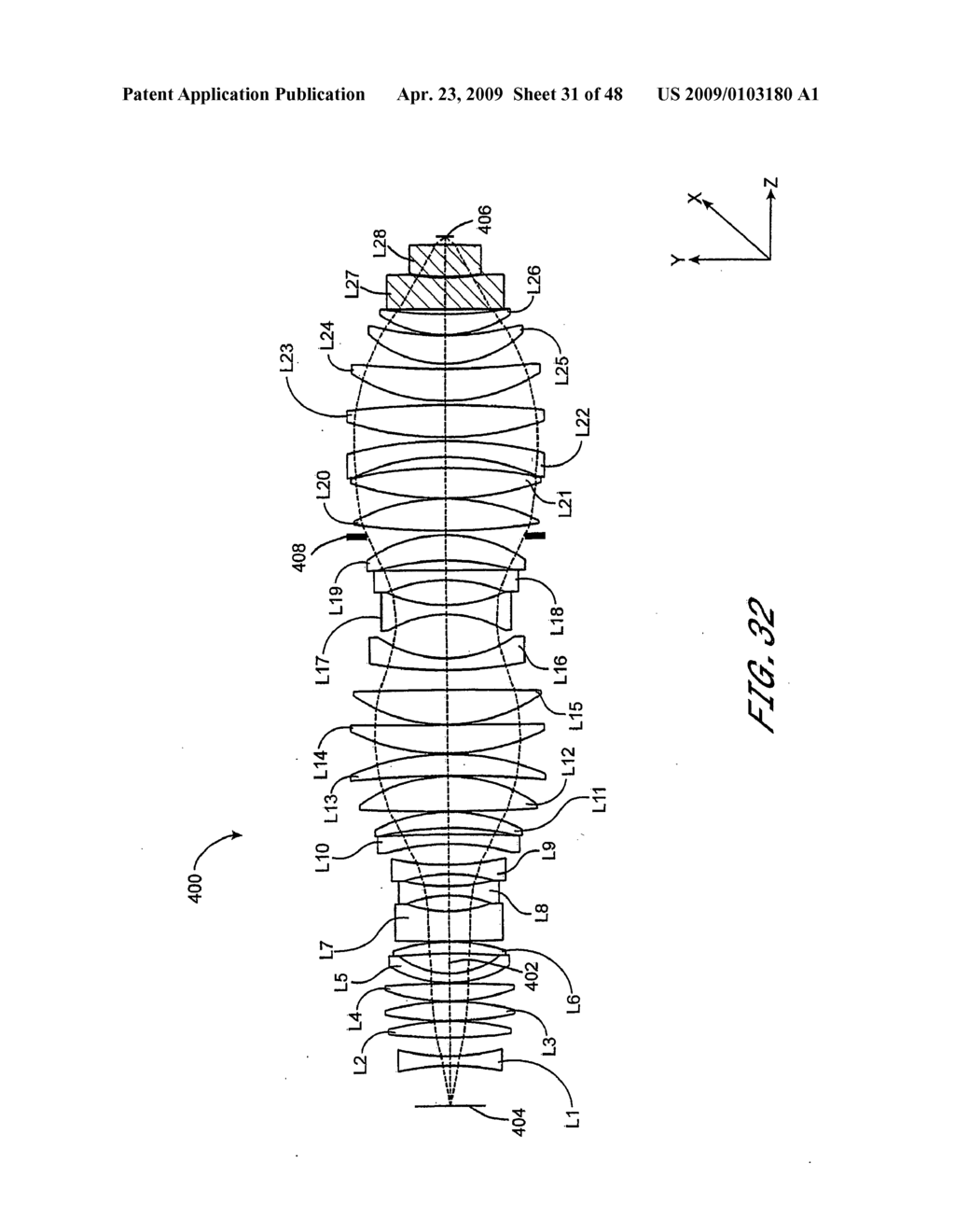 Structures and methods for reducing aberration in optical systems - diagram, schematic, and image 32