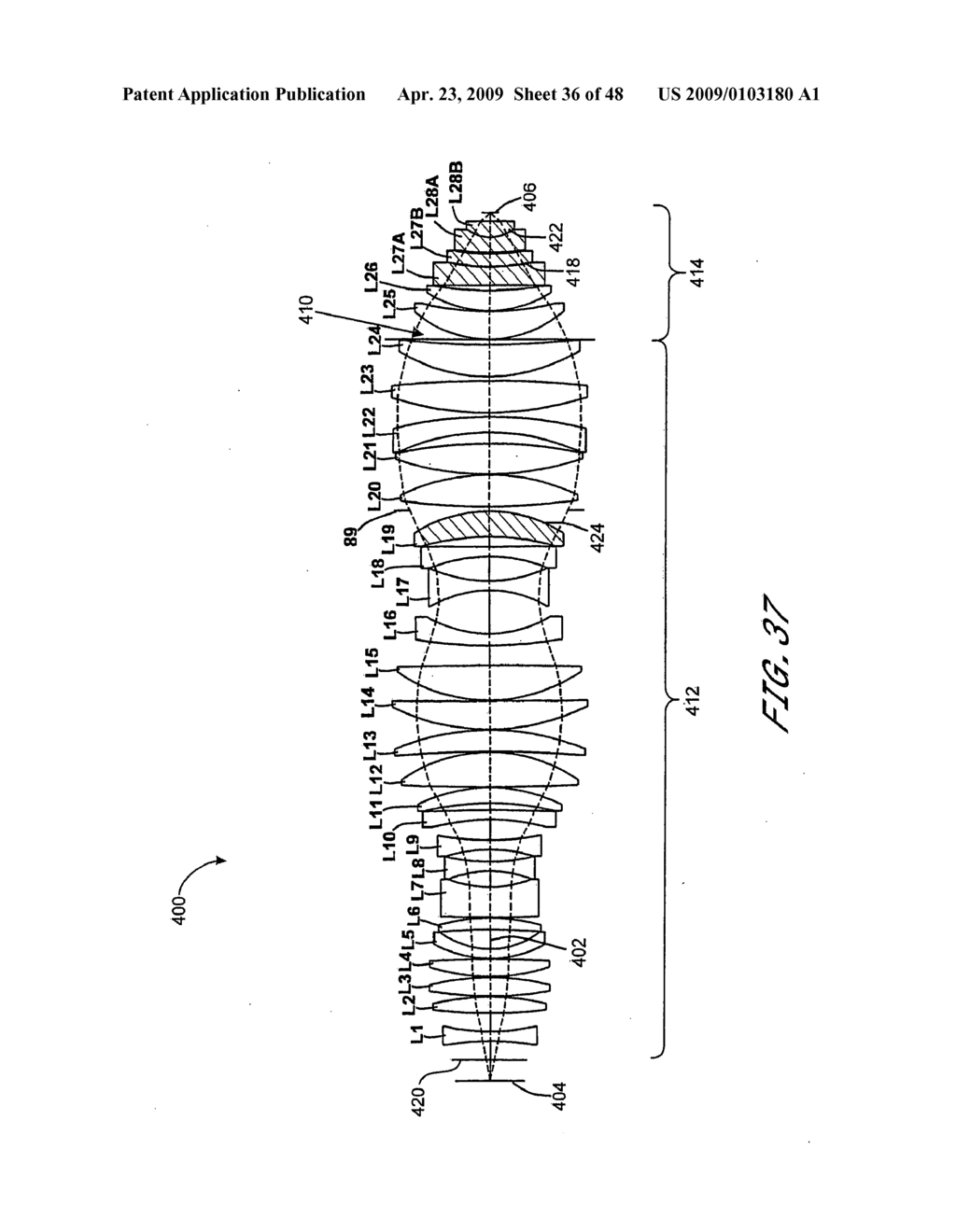 Structures and methods for reducing aberration in optical systems - diagram, schematic, and image 37