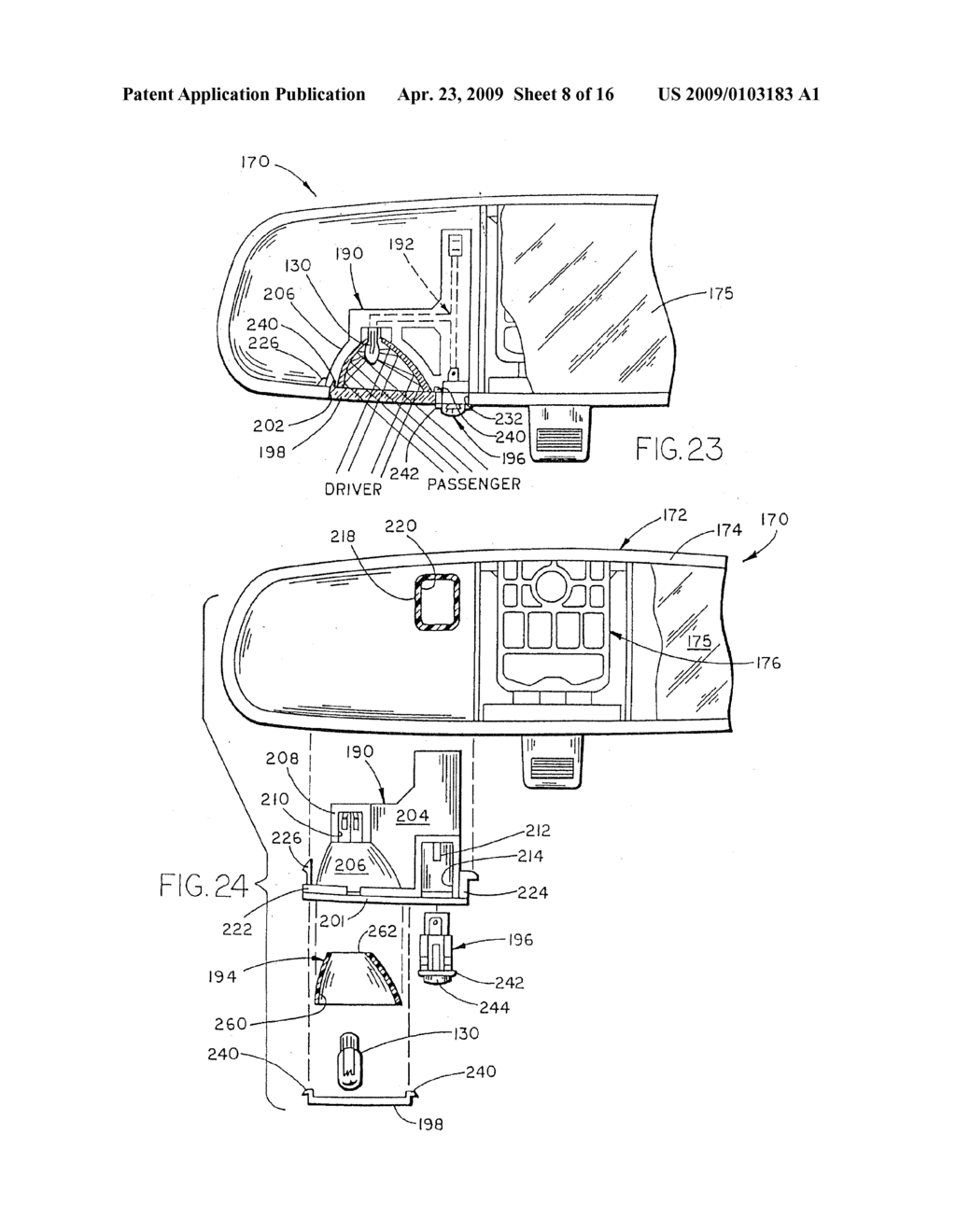 INTERIOR REARVIEW MIRROR SYSTEM FOR A VEHICLE - diagram, schematic, and image 09