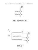 Circuit for protecting NMOS device from voltage stress diagram and image