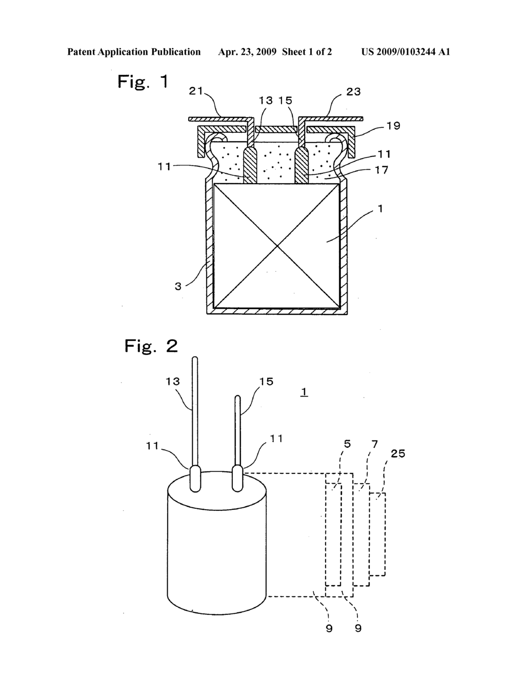 Solid electrolytic capacitor and process for fabricating same - diagram, schematic, and image 02