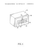 Combination of electrical socket and night lamp diagram and image