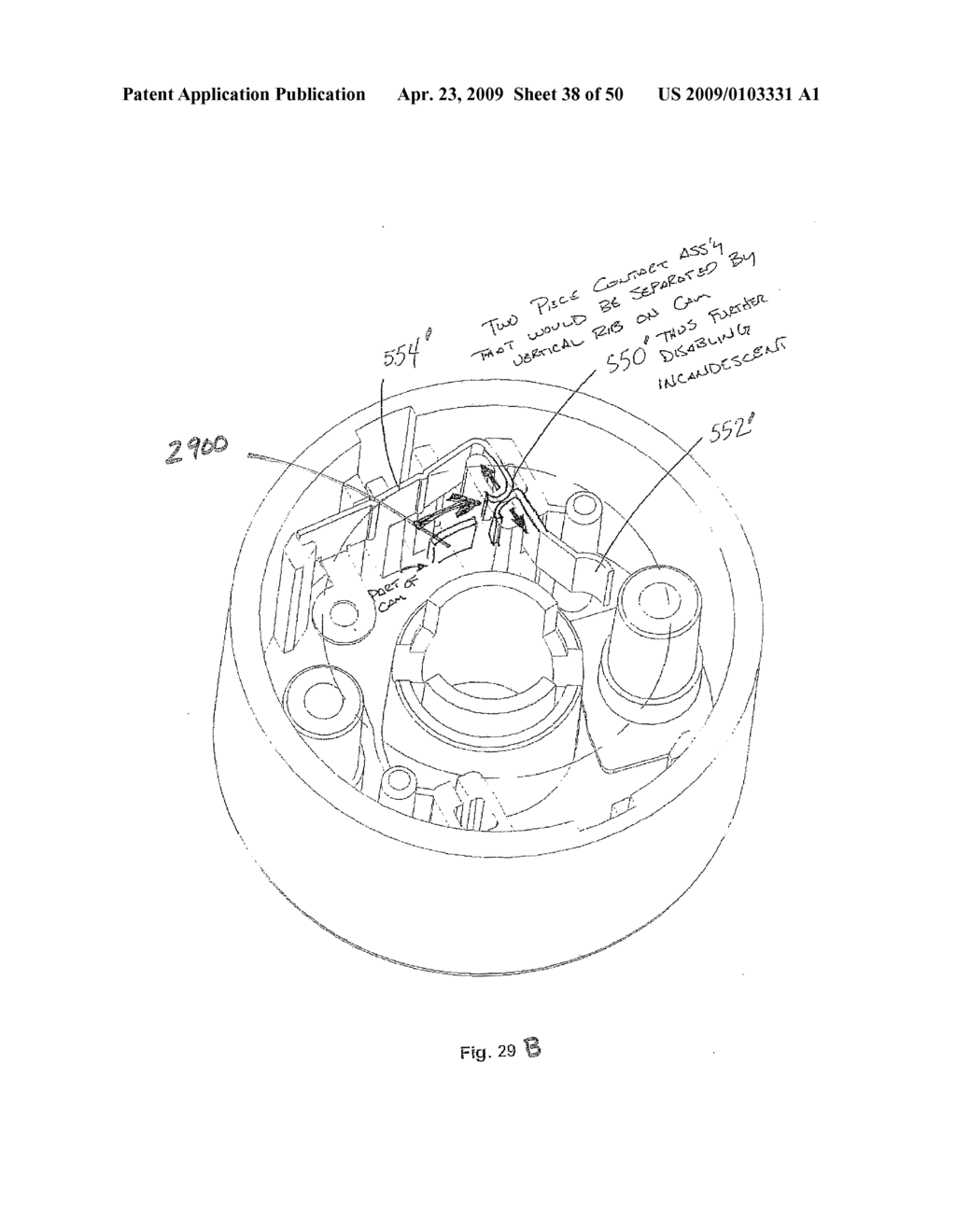 Incandescent and LED Light Bulbs and Methods and Devices for Converting Between Incandescent Lighting Products and Low-Power Lighting Products - diagram, schematic, and image 39