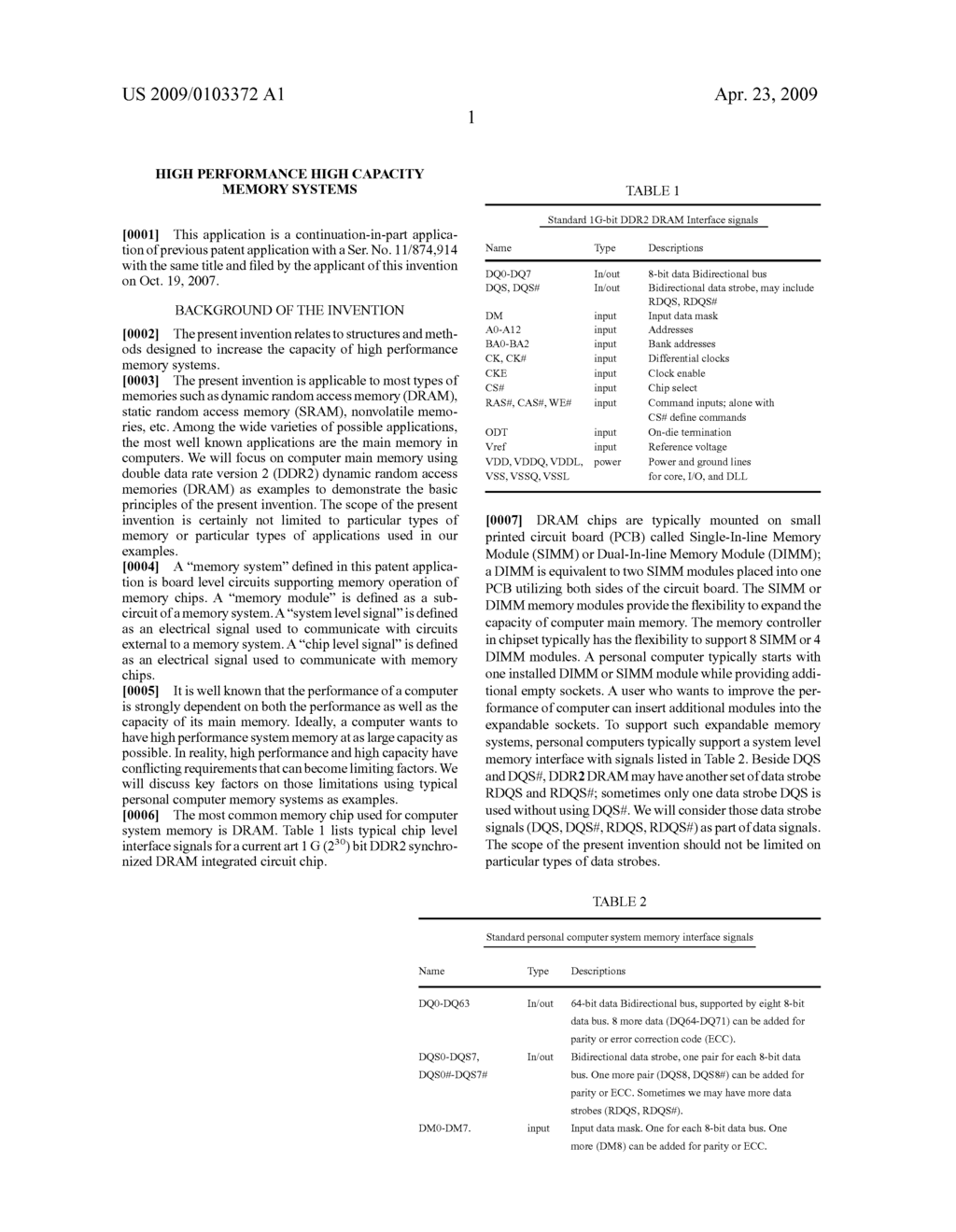 HIGH PERFORMANCE HIGH CAPACITY MEMORY SYSTEMS - diagram, schematic, and image 14