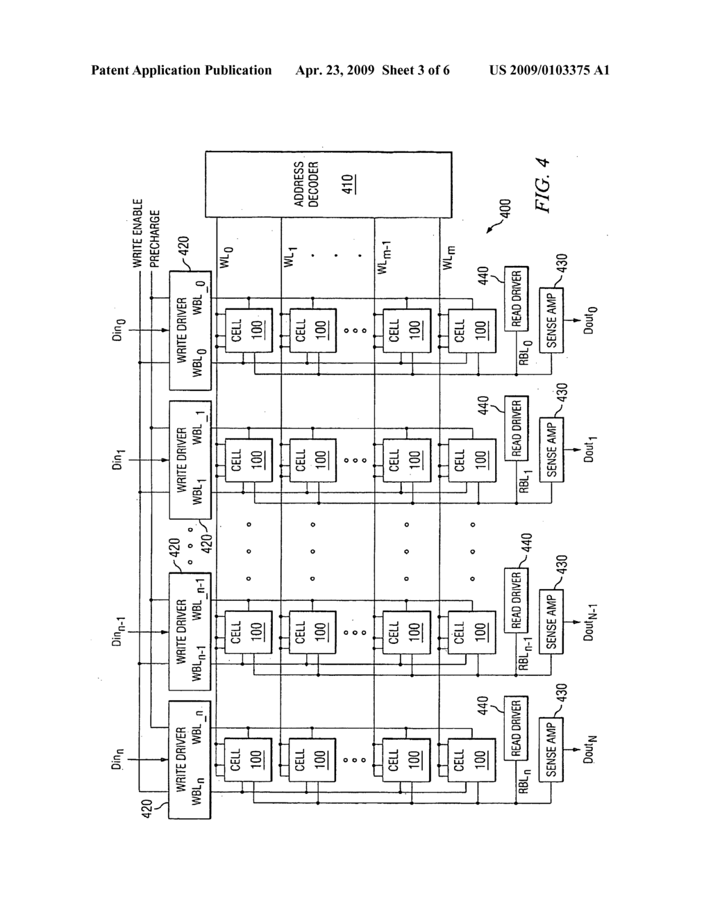 SRAM Cell Using Separate Read and Write Circuitry - diagram, schematic, and image 04