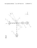 BEAM IRRADIATION APPARATUS diagram and image