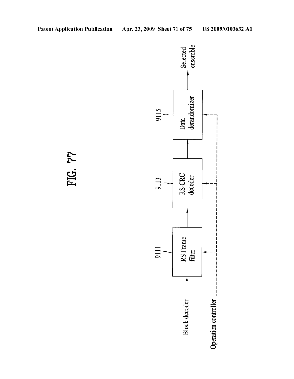 DIGITAL BROADCASTING SYSTEM AND DATA PROCESSING METHOD IN DIGITAL BROADCASTING SYSTEM - diagram, schematic, and image 72