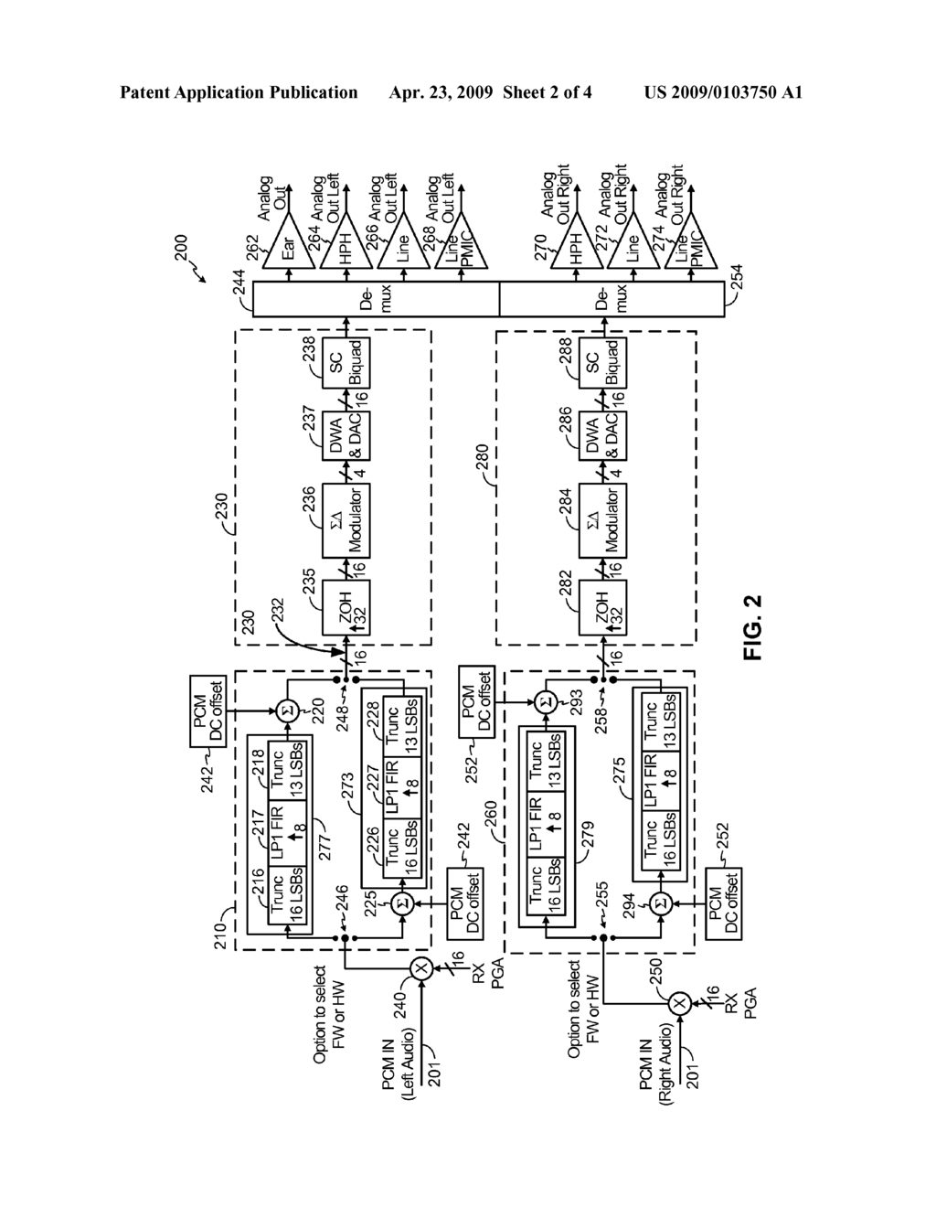 SUPPRESSING OUTPUT OFFSET IN AN AUDIO DEVICE - diagram, schematic, and image 03