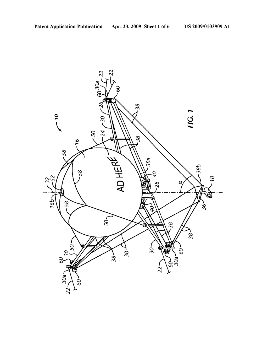 Aerial camera support structure - diagram, schematic, and image 02