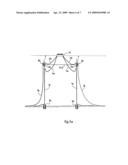 Installation comprising at least two bottom-surface connections for at least two undersea pipes resting on the sea bottom diagram and image