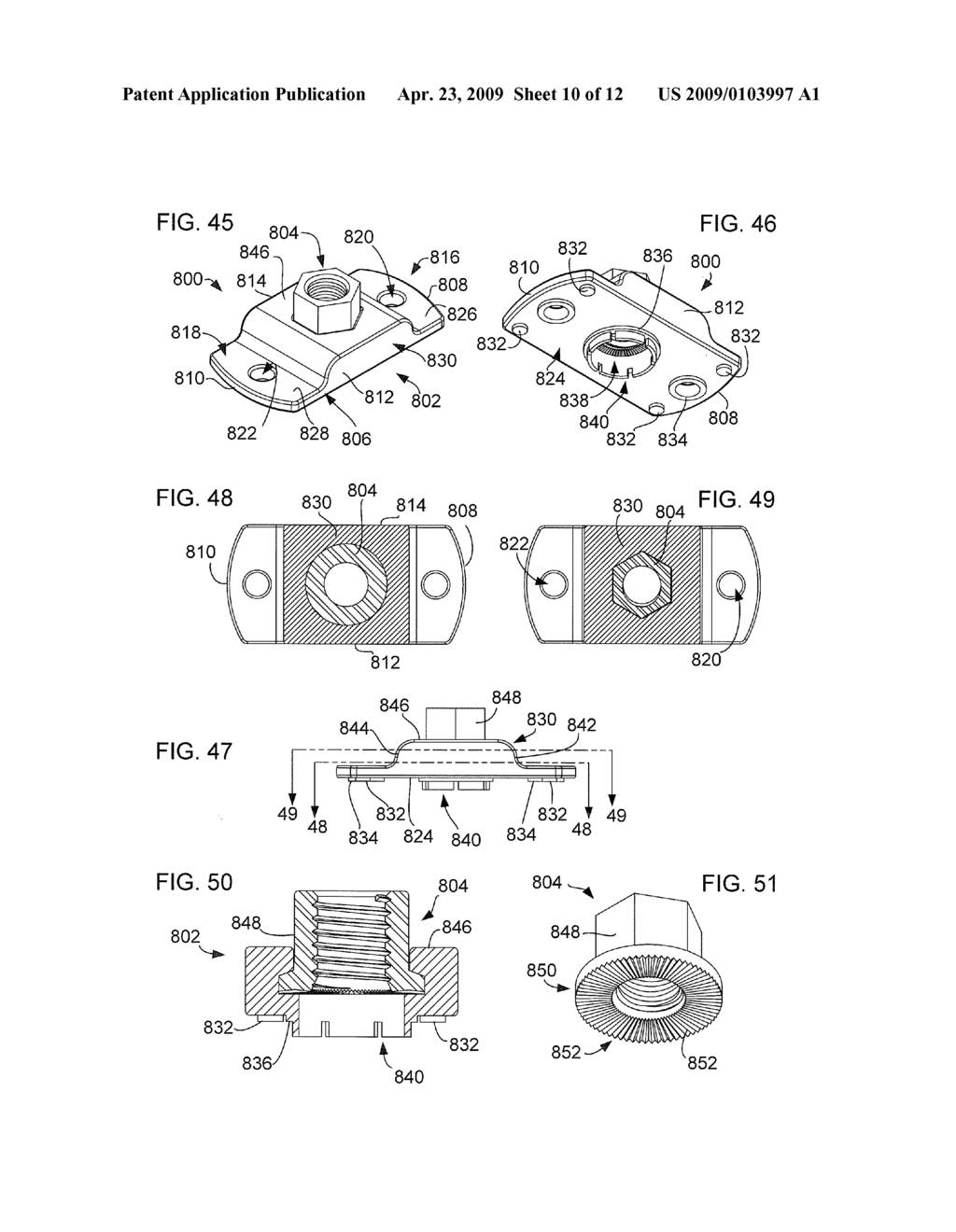 Apparatus and Methods for Securing a Fastener - diagram, schematic, and image 11