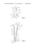 COOLED BLADE FOR A TURBOMACHINE diagram and image