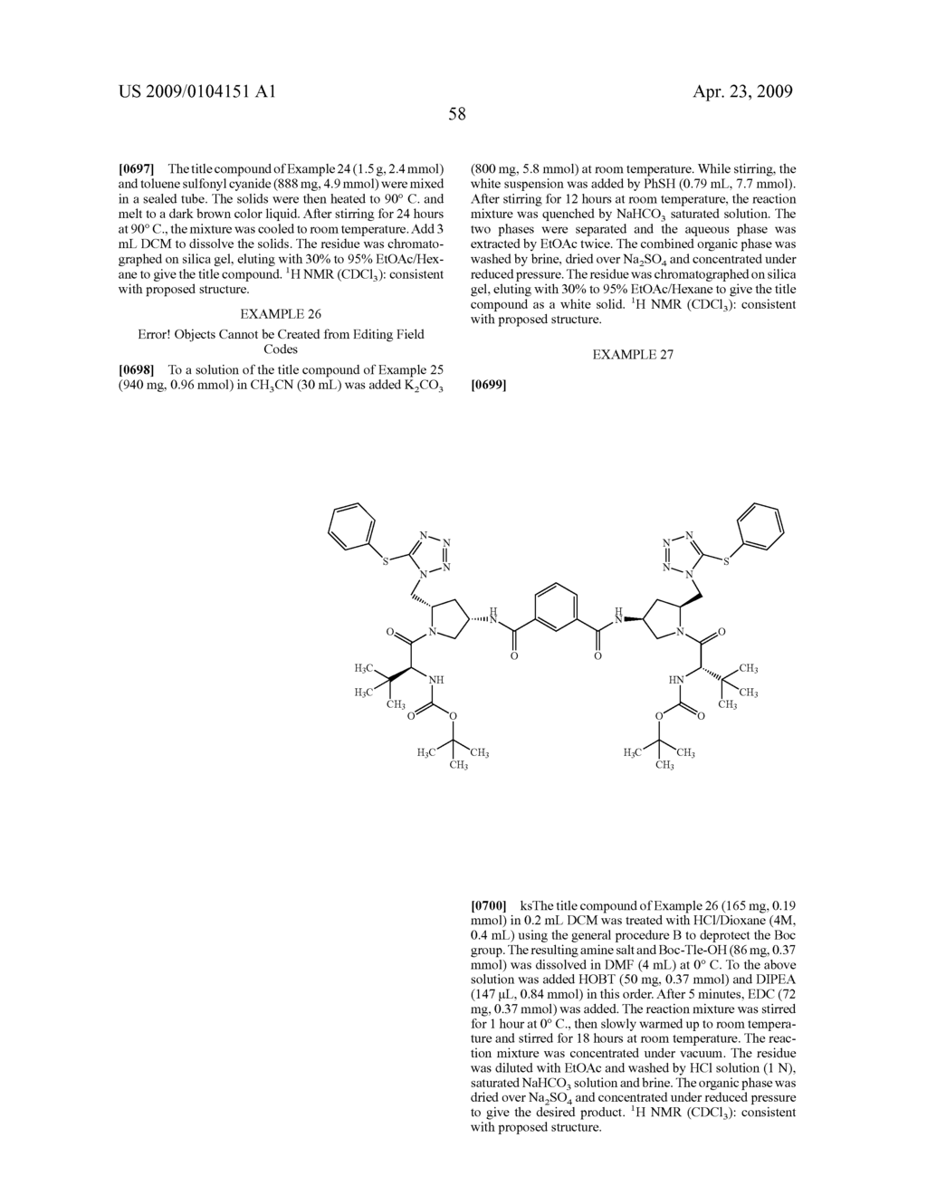 SMAC MIMETIC DIMERS AND TRIMERS USEFUL AS ANTI-CANCER AGENTS - diagram, schematic, and image 59