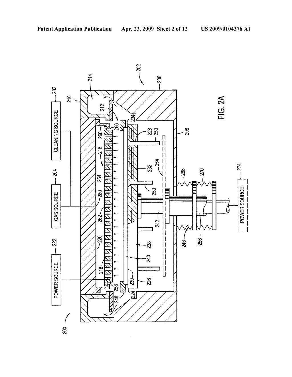 GAS DIFFUSION SHOWER HEAD DESIGN FOR LARGE AREA PLASMA ENHANCED CHEMICAL VAPOR DEPOSITION - diagram, schematic, and image 03