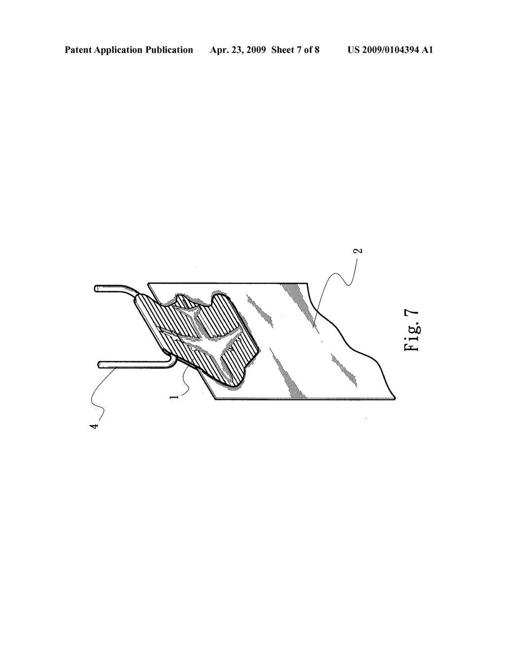 Thin tape-type magnetic decorative body - diagram, schematic, and image 08