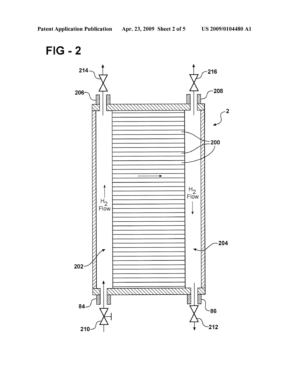 ASSISTED STACK ANODE PURGE AT START-UP OF FUEL CELL SYSTEM - diagram, schematic, and image 03