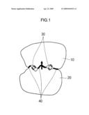 NEGATIVE ELECTRODE FOR LITHIUM RECHARGEABLE BATTERY AND LITHIUM RECHARGEABLE BATTERY ADOPTING THE SAME diagram and image