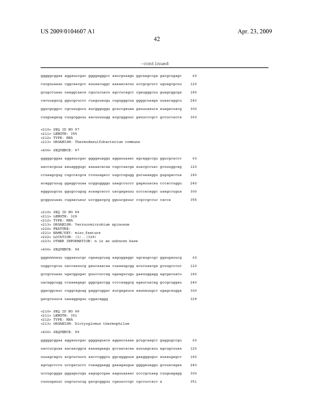 EUBACTERIAL tmRNA SEQUENCES AND USES THEREOF - diagram, schematic, and image 67