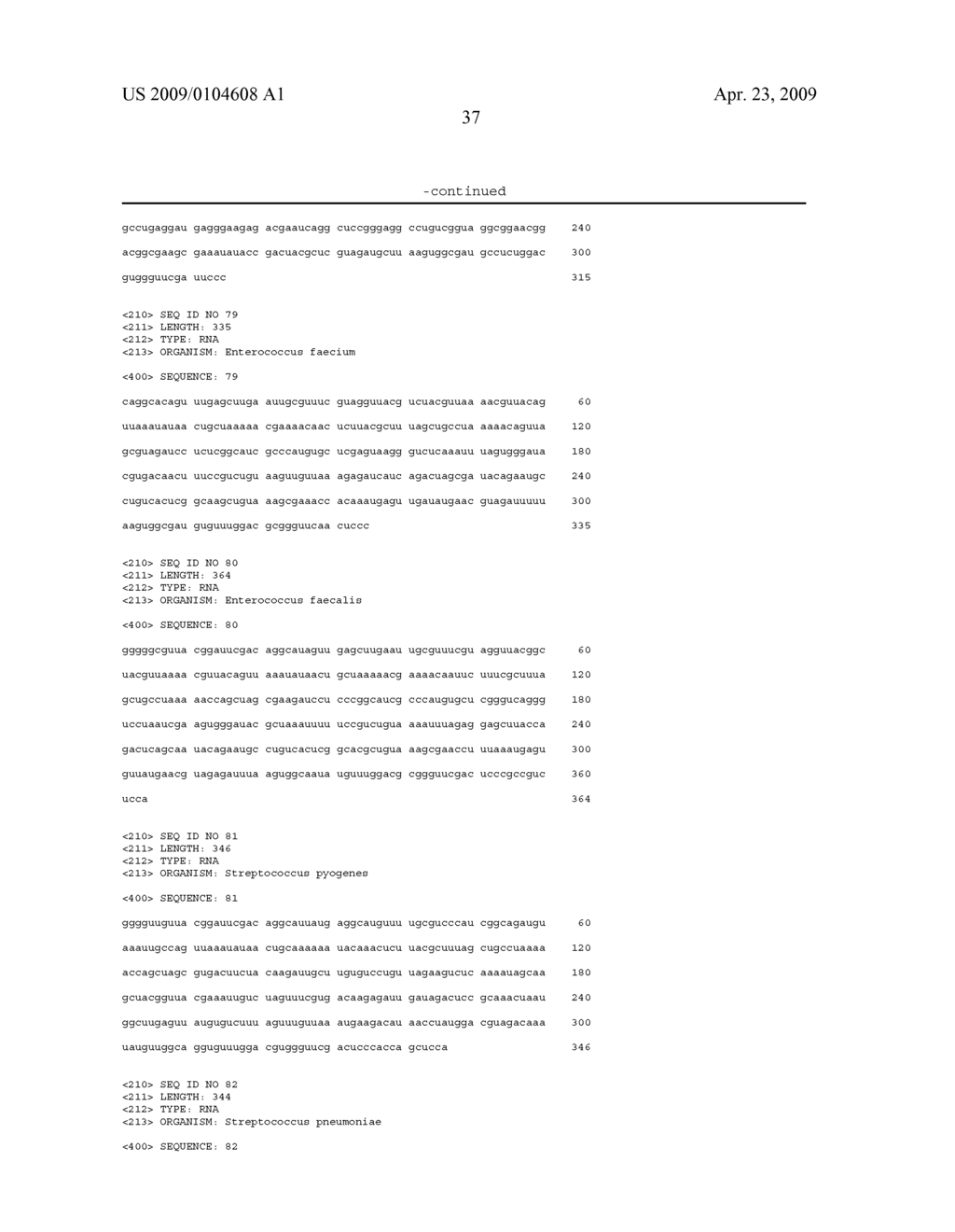 EUBACTERIAL tmRNA SEQUENCES AND USES THEREOF - diagram, schematic, and image 62