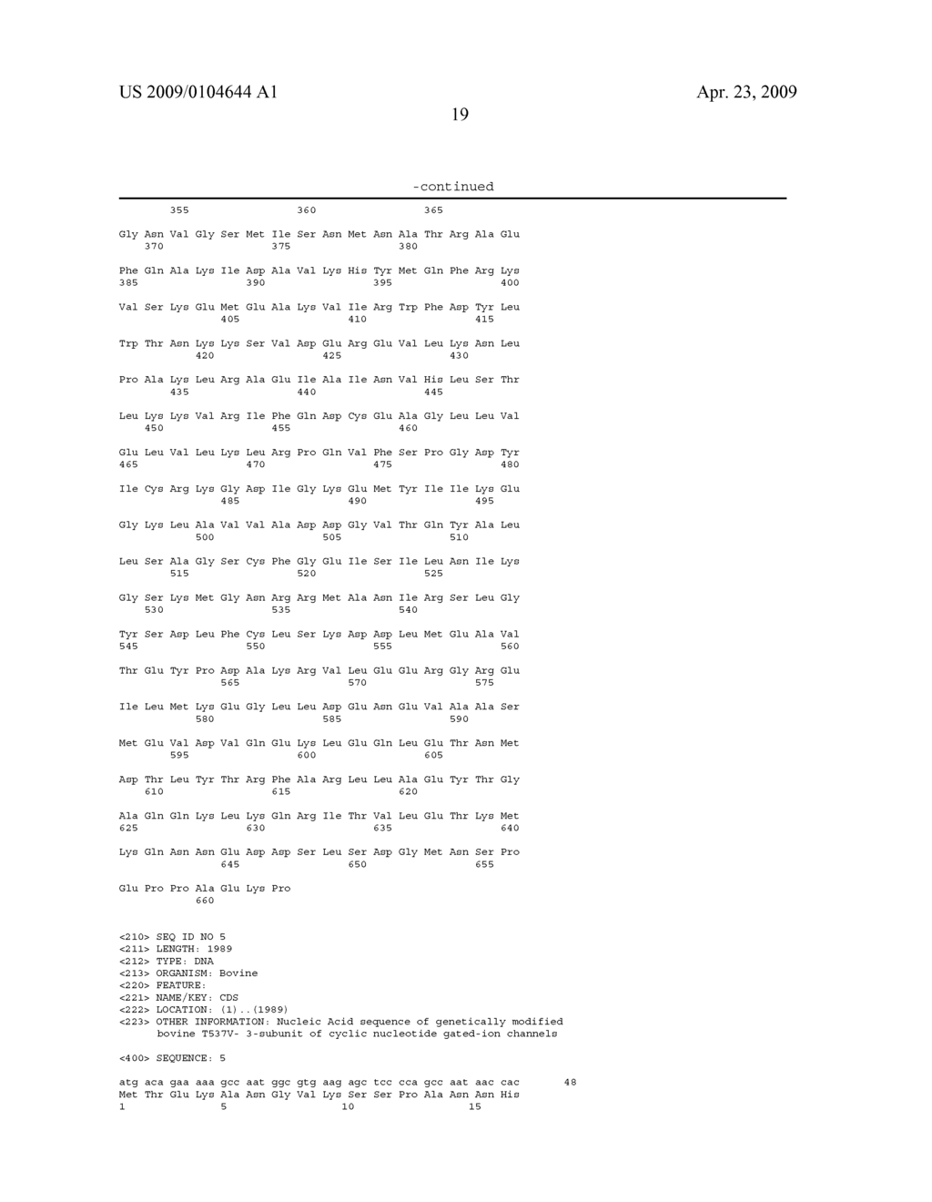 GENETICALLY MODIFIED CYCLIC-NUCLEOTIDE CONTROLLED ION CHAN - diagram, schematic, and image 40