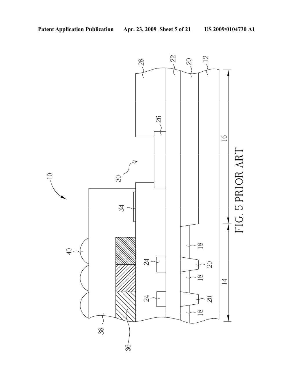 METHODS FOR FABRICATING A CMOS IMAGE SENSOR - diagram, schematic, and image 06