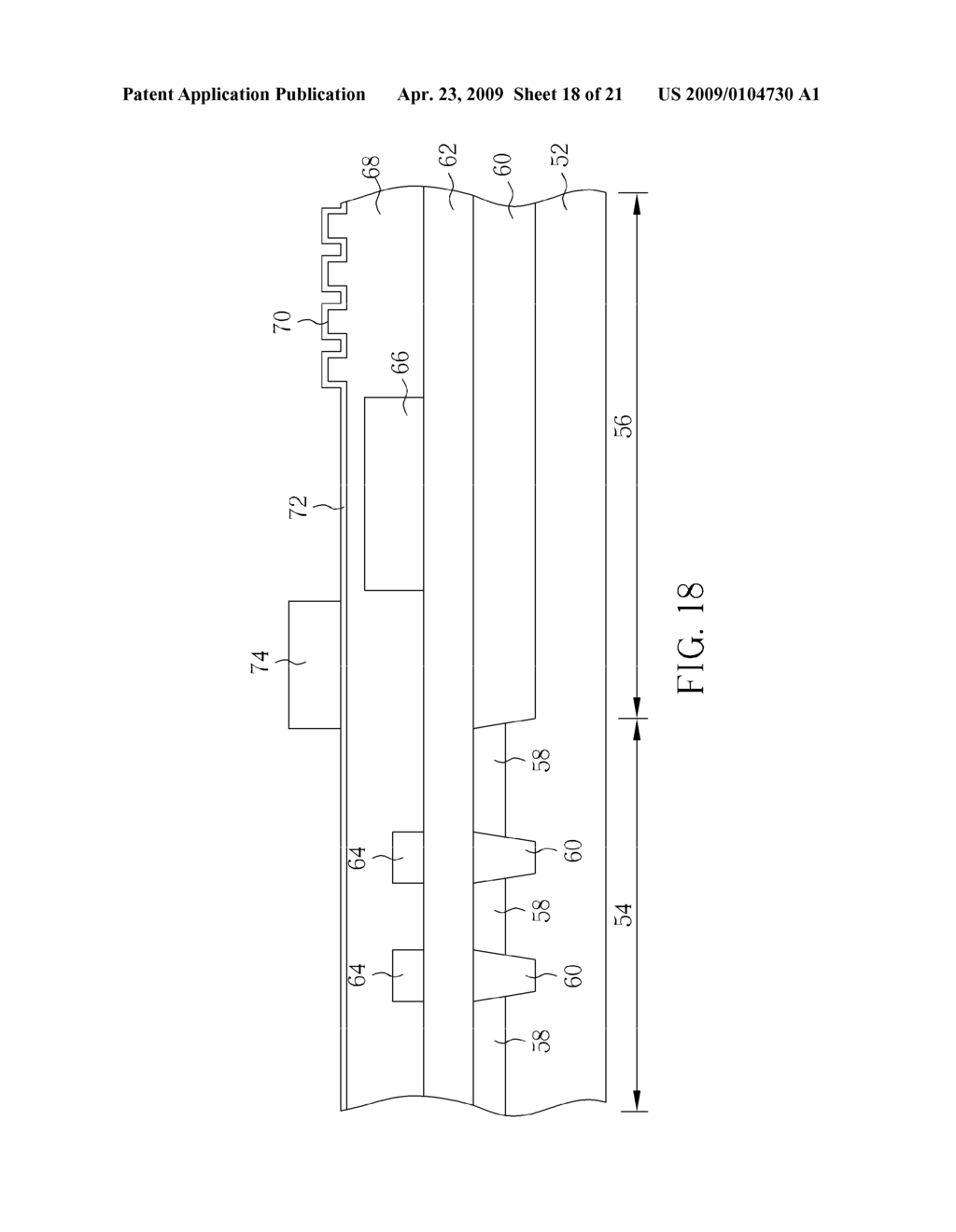 METHODS FOR FABRICATING A CMOS IMAGE SENSOR - diagram, schematic, and image 19